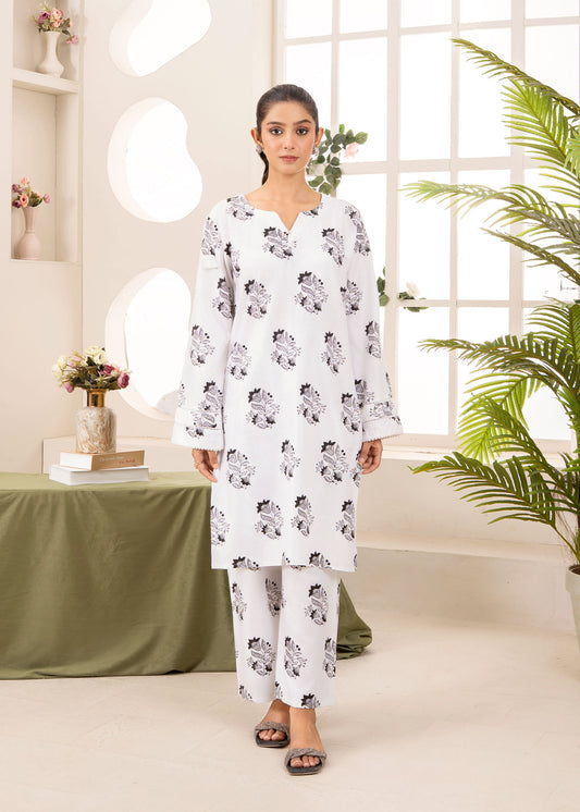 Monochrome Bloom white