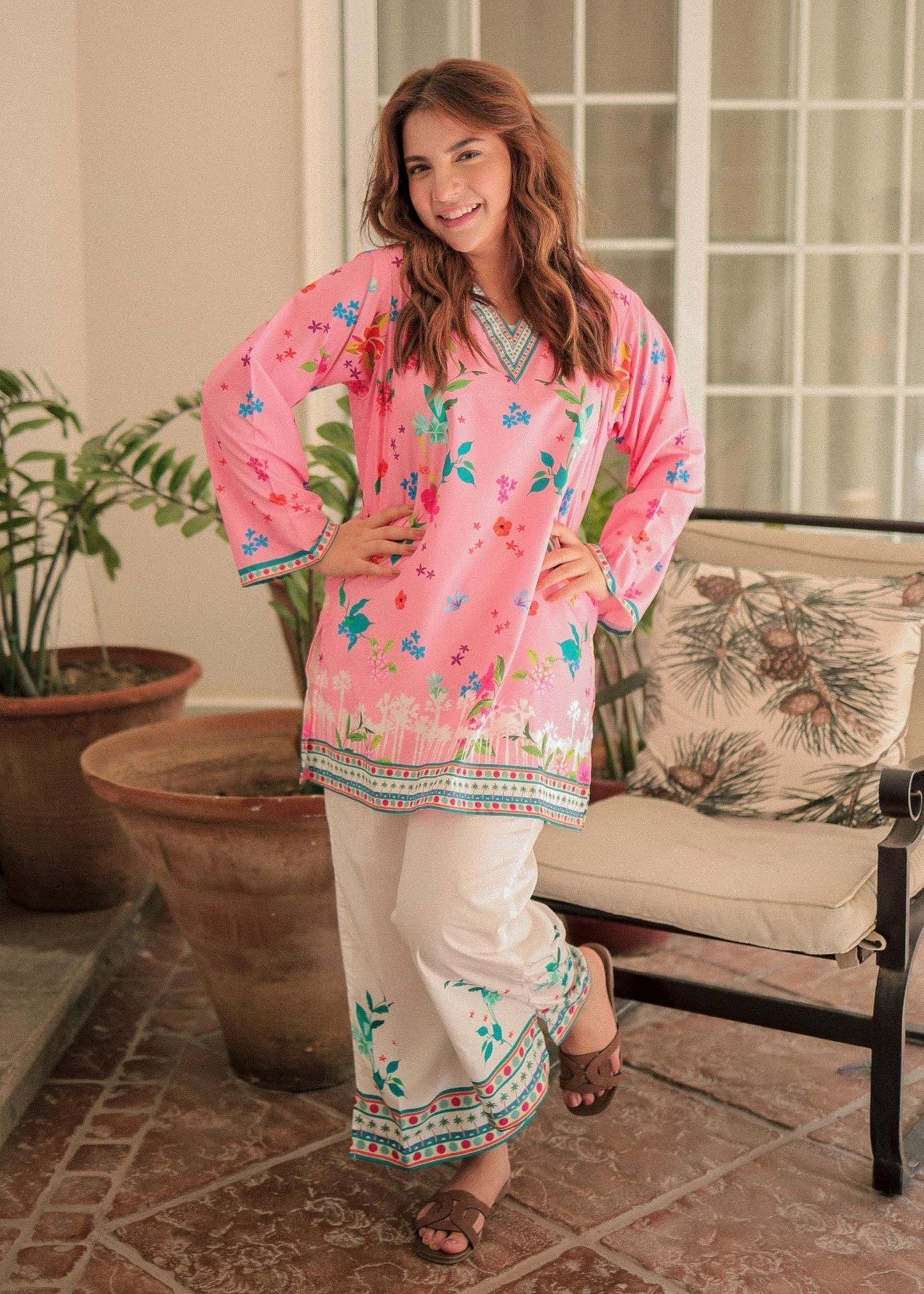 Dananeer Floral  2-piece